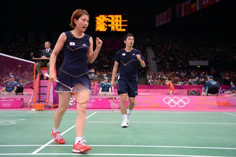 池田信太郎との“イケシオ”ペアで臨んだロンドン五輪は納得感のある大会となった　©Shinji Oyama/JMPA