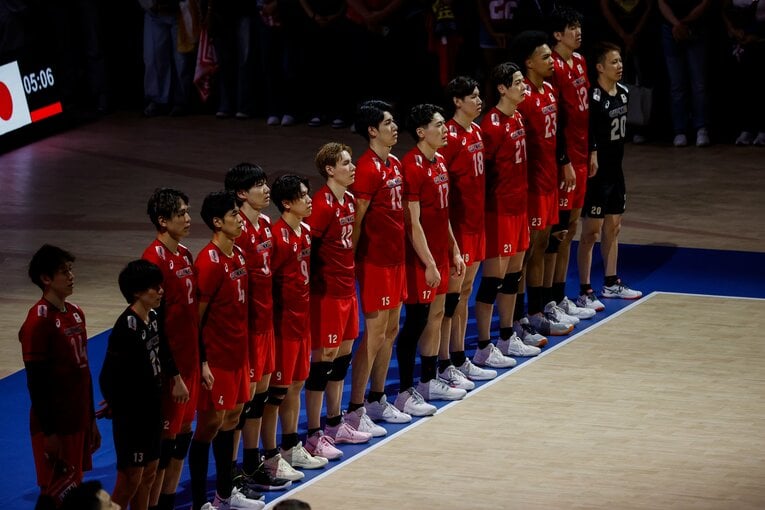世界選手権ではまさかの予選敗退となったバレーボール男子日本代表　©︎Mark Fredesjed Cristino/Getty Images