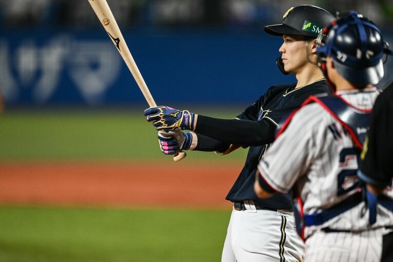 強打者の雰囲気が漂う（2022年日本シリーズ）©︎Nanae Suzuki