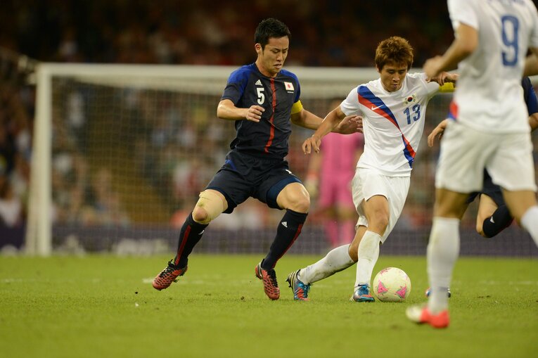 吉田麻也（2012年ロンドン五輪）©︎JMPA