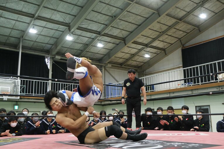 立志式プロレス　©Norihiro Hashimoto