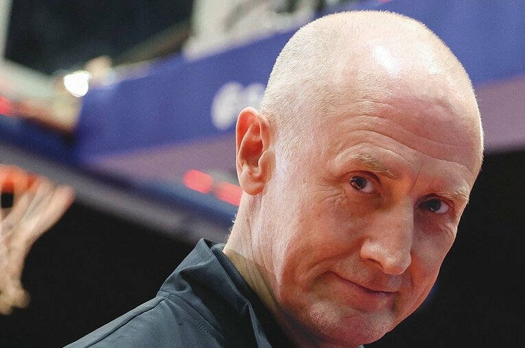 河村のプレーの第一印象から、劇的な成長過程を饒舌に語ったホーバスHC ／ photograph by Getty Images