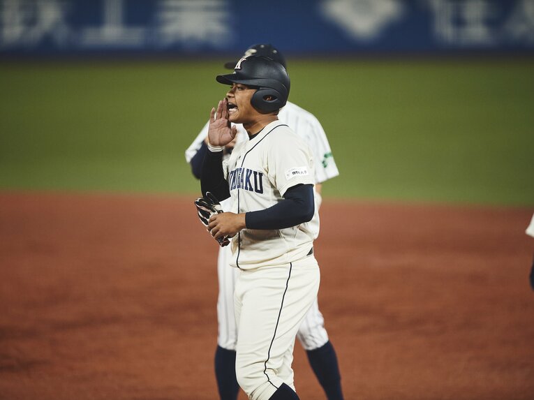 國學院大学時代（2021年）©︎Yuki Suenaga