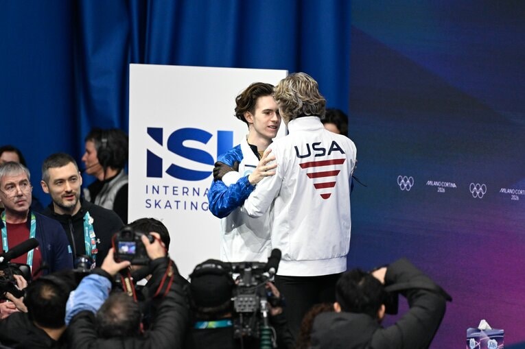 マリニンがまさかの敗戦となった男子フリー【スワイプするとそのほかの写真もご覧になれます】　©Asami Enomoto／JMPA