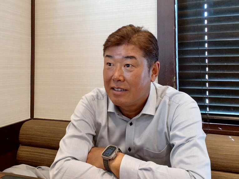 立浪和義とPL学園の同期生、野村弘樹（元横浜）　©Number Web