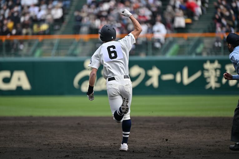 国学院久我山の下川邊隼人（センバツ）　©Hideki Sugiyama