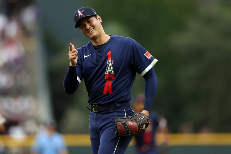 オールスターに出場した大谷翔平　©Getty Images