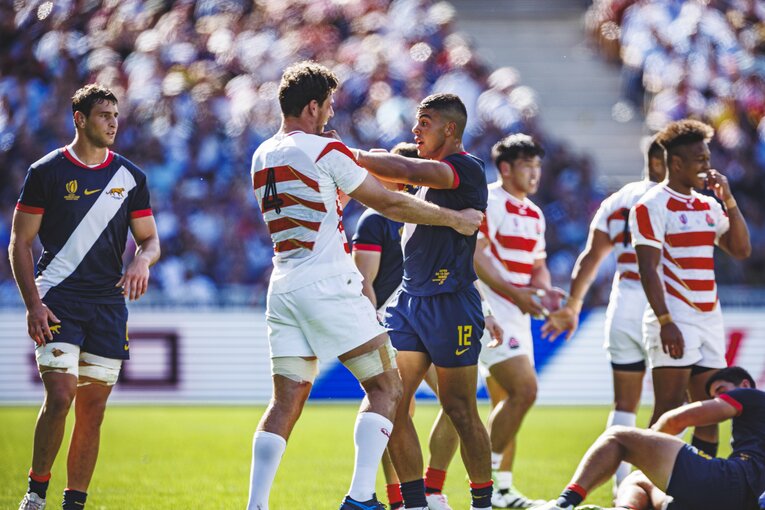 ジャック・コーネルセン（2023年ラグビーW杯アルゼンチン戦）　©︎Kiichi Matsumoto