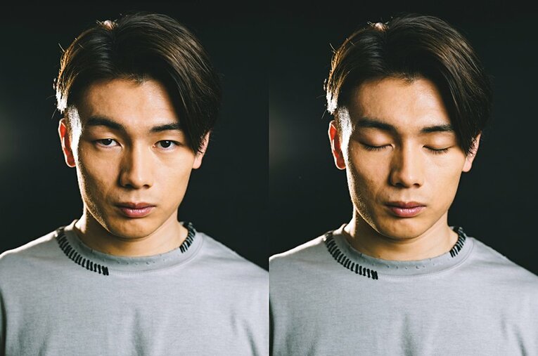 サッカー日本代表のストライカーとしてアジアカップに出場中の上田綺世（25歳）が自らのゴール哲学を語った ／ photograph by Kiichi Matsumoto