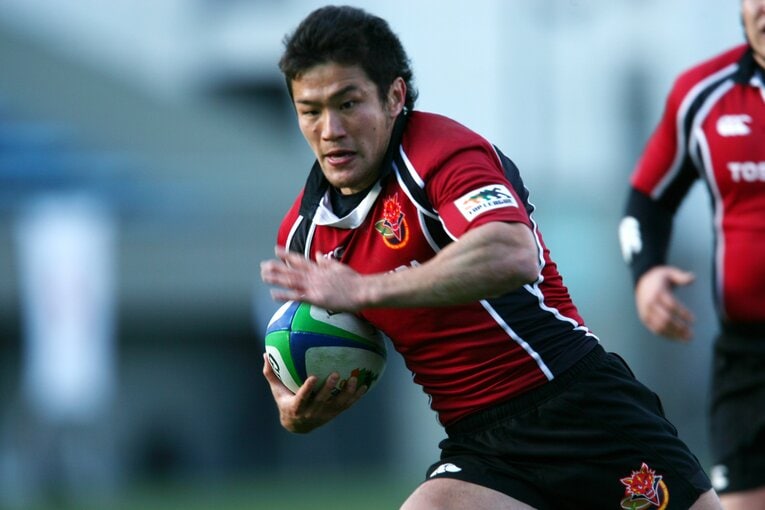 東芝を優勝に導いた広瀬俊朗はその後、日本代表の主将として飛躍した　©Jun Tsukida/AFLO SPORT