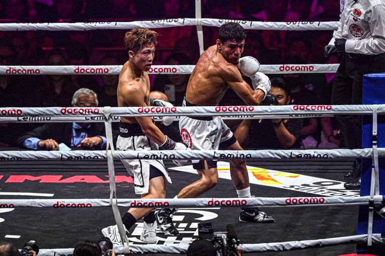 井上尚弥vs.ムロジョン・アフマダリエフ。9月14日、IGアリーナ　©Takuya Sugiyama