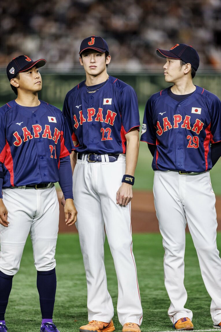 11月の侍ジャパン強化試合ではメンバー入りしていた山崎颯一郎　©︎Kiichi Matsumoto