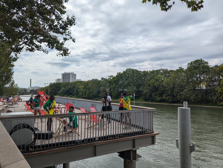 パリ五輪の選手村（全56枚）©JMPA