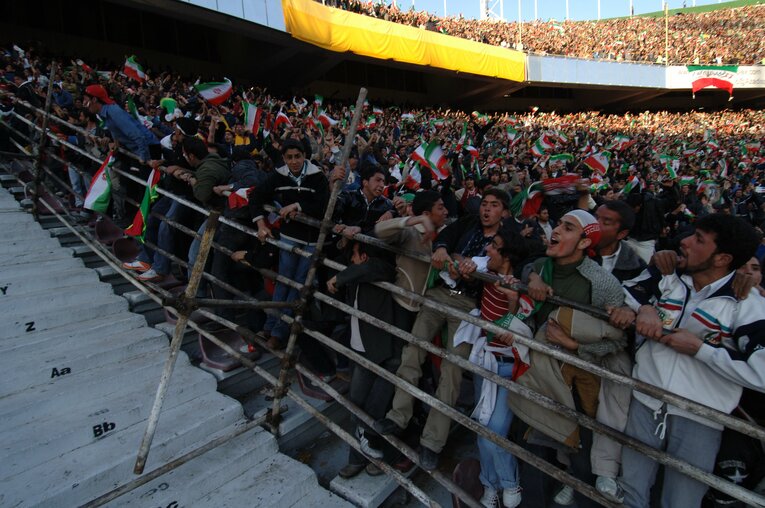 06年ドイツW杯アジア最終予選イラン戦（アウェー）　©Naoya Sanuki