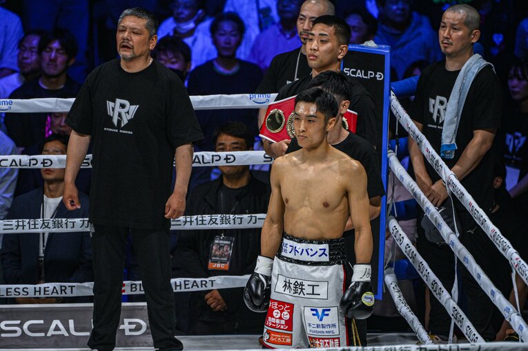 中谷潤人vs.西田凌佑（WBC・IBF世界バンタム級王座統一戦） ©Takuya Sugiyama