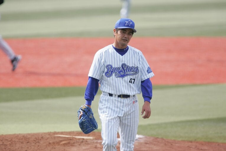 当時44歳…ベイスターズ時代　©Hideki Sugiyama