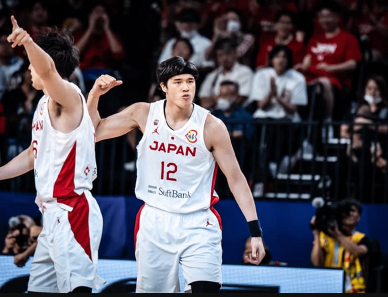 W杯ベネズエラ戦の渡邊雄太　©FIBA