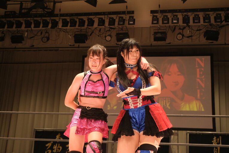 ディアナの“小学生レスラー”NENE　©Norihiro Hashimoto