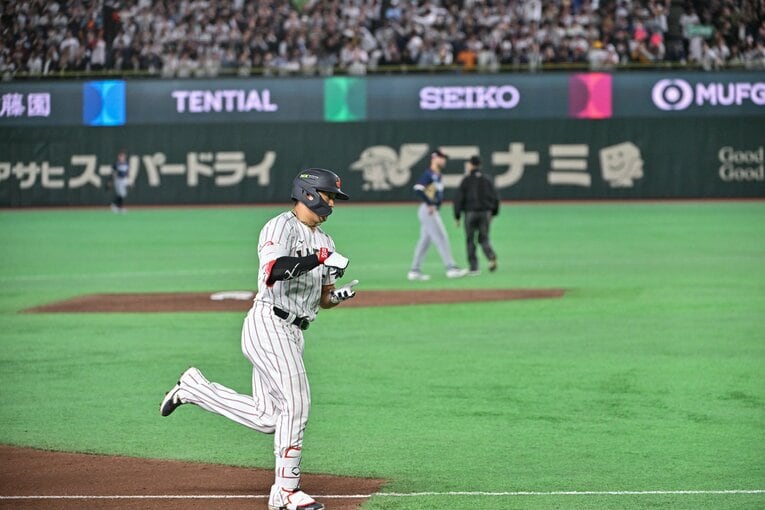 チェコ戦8回、満塁ホームラン【完全版】　©Nanae Suzuki