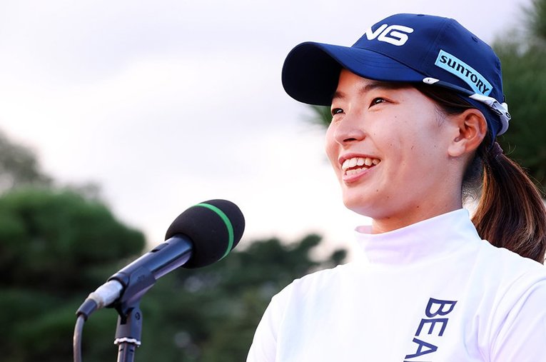 スタンレーレディスで1年10カ月ぶりの優勝を果たすなど、今季は2勝を挙げる渋野日向子。11月15日に23歳となった ／ photograph by Getty Images