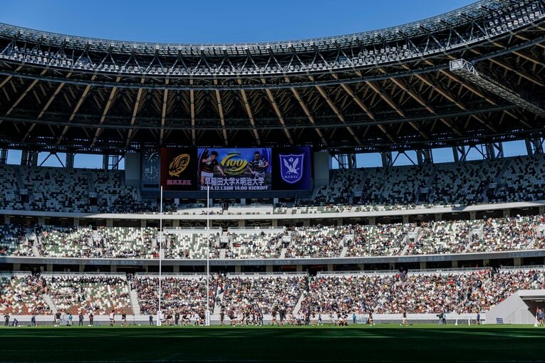 ラグビー早明戦　©︎Kiichi Matsumoto