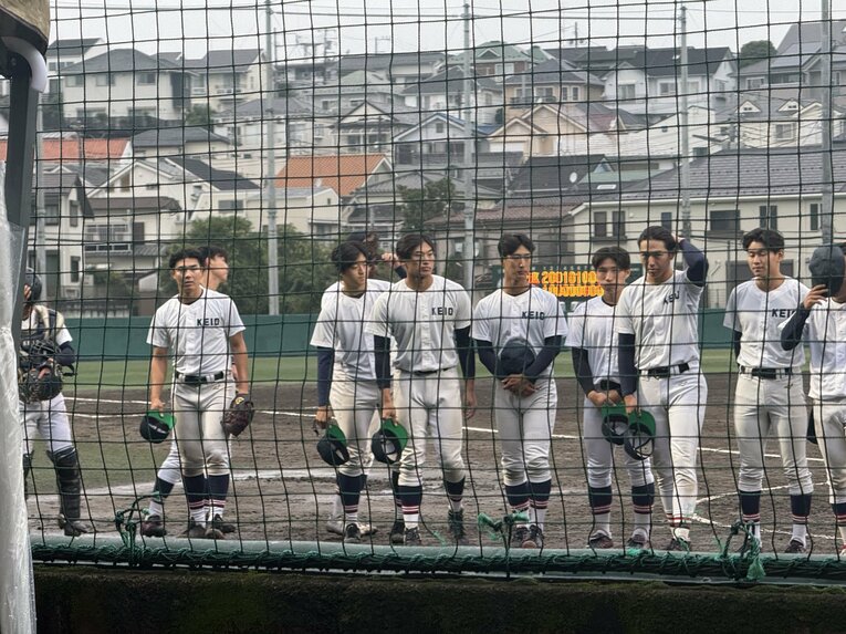 11月2日の試合で…ドラフト指名漏れの鬱憤を晴らすように正吾はグラウンドで躍動し、塁上の表情も明るく、曇天の下で目映い輝きを放っていた　©Yuji Yanagawa