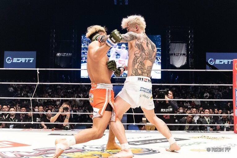 『RIZIN45.』平本蓮vs.YA-MAN　©RIZIN FF