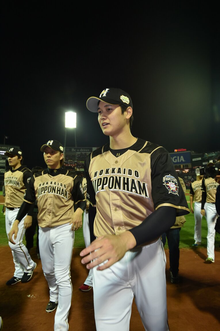 大谷翔平（2016年10年ぶりの日本一）　©︎Hideki Sugiyama