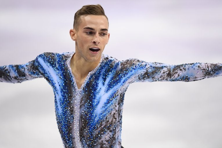 平昌五輪のアダム・リッポン©Tsutomu Kishimoto/JMPA