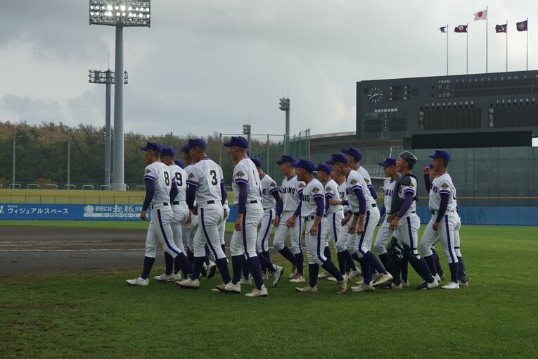 「2023年」吉田大輝ら金足農ナイン　©Kei Nakamura