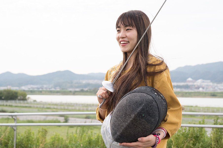 2020を目指すフェンサー・東晟良。「まずはW杯、その次に東京五輪」<Number Web> photograph by Asami Enomoto