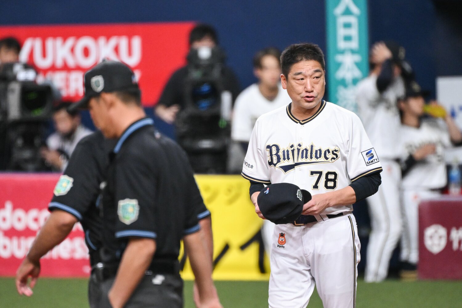 球団からの強い慰留を断り辞任した中嶋監督　©︎Nanae Suzuki