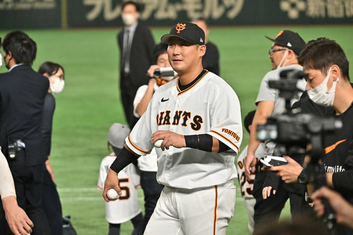 昨季まで巨人、今季から中日でプレーする中田翔（写真は2023年） ©Hideki Sugiyama