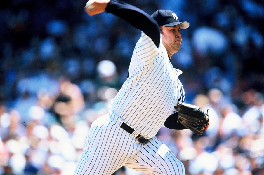 ヤンキース時代の伊良部秀輝©Kazuaki Nishiyama