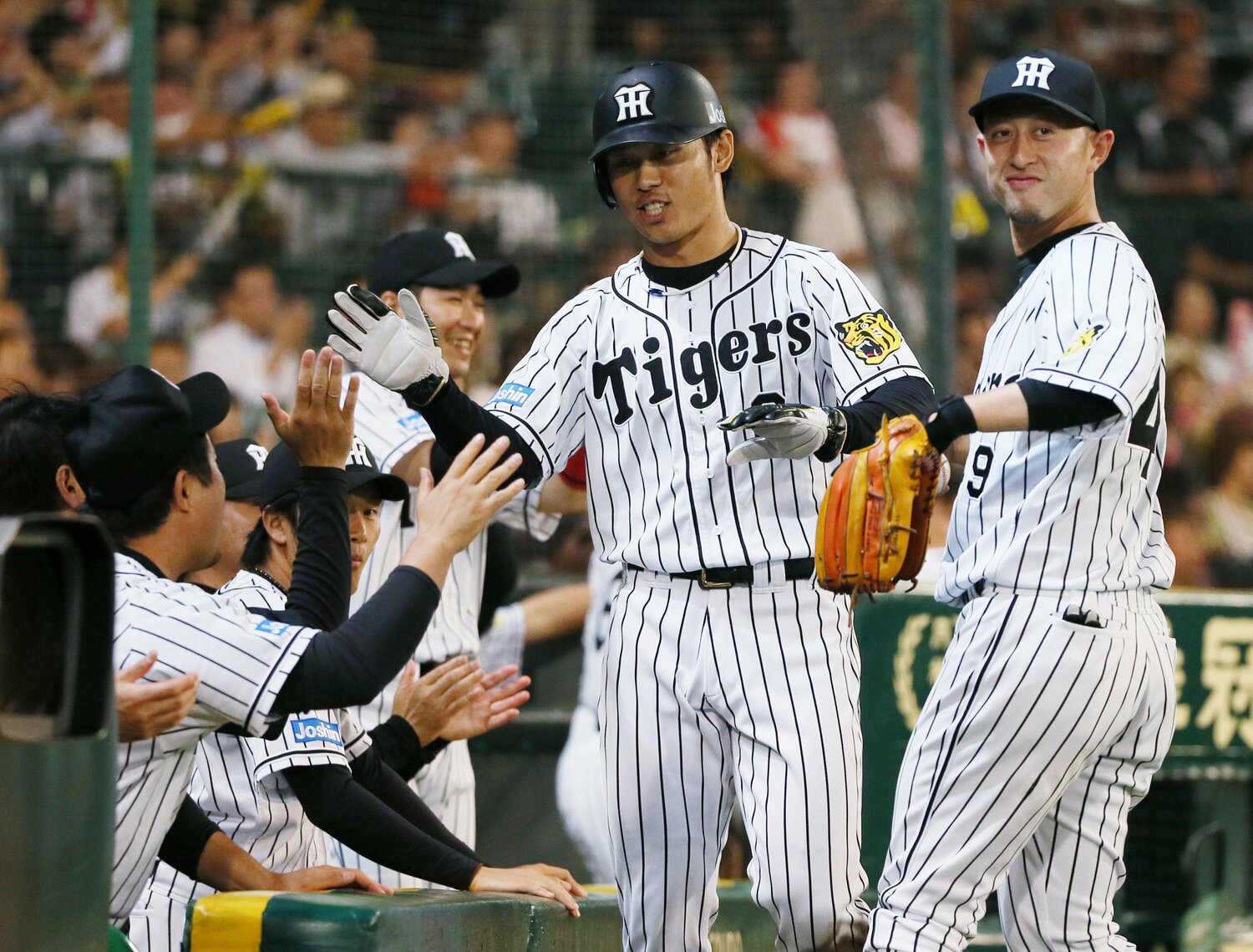 2016年、新人王に輝いた高山俊　©︎JIJI PRESS