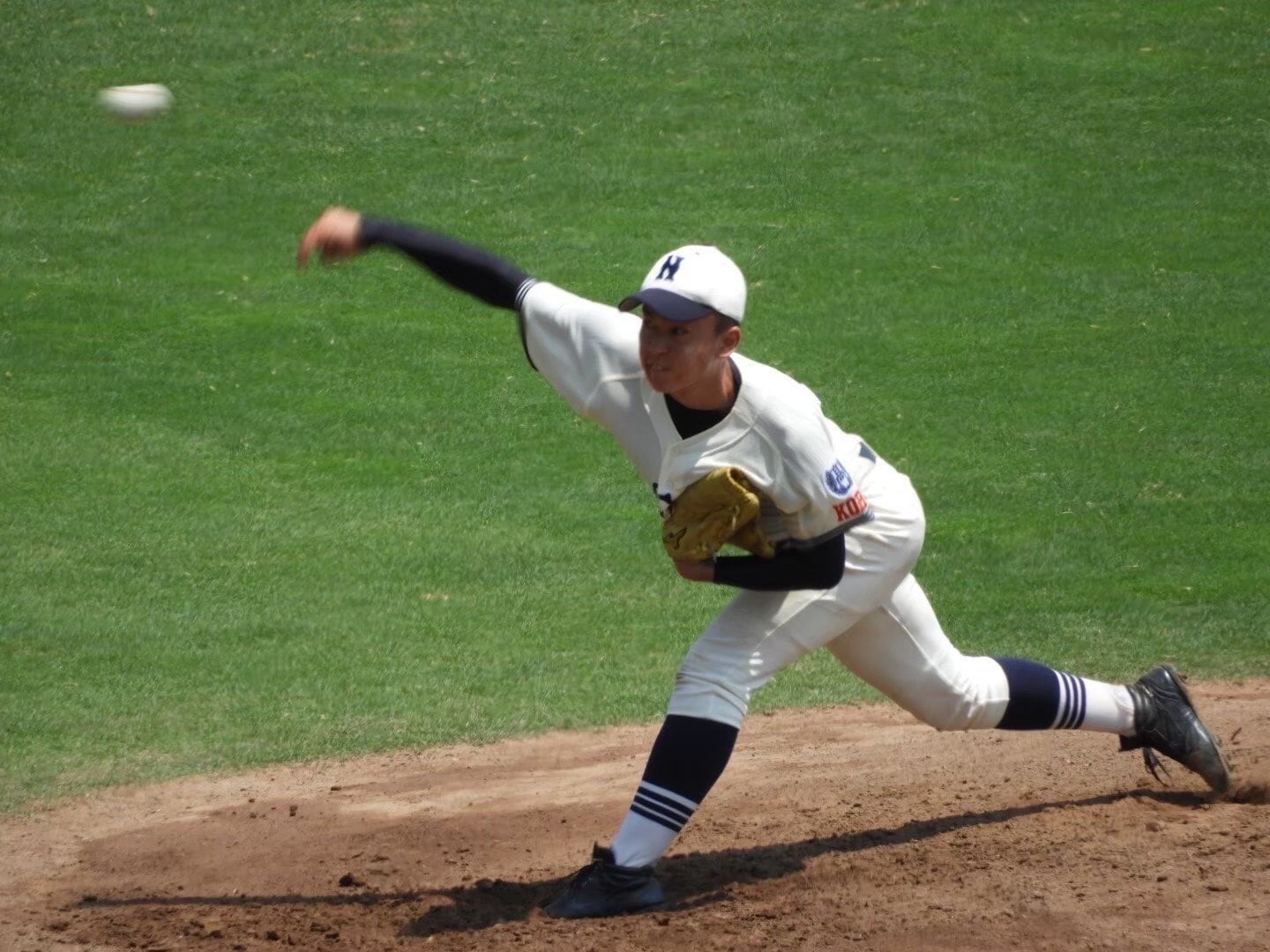 高校時代の橋本（写真提供／長田高校）