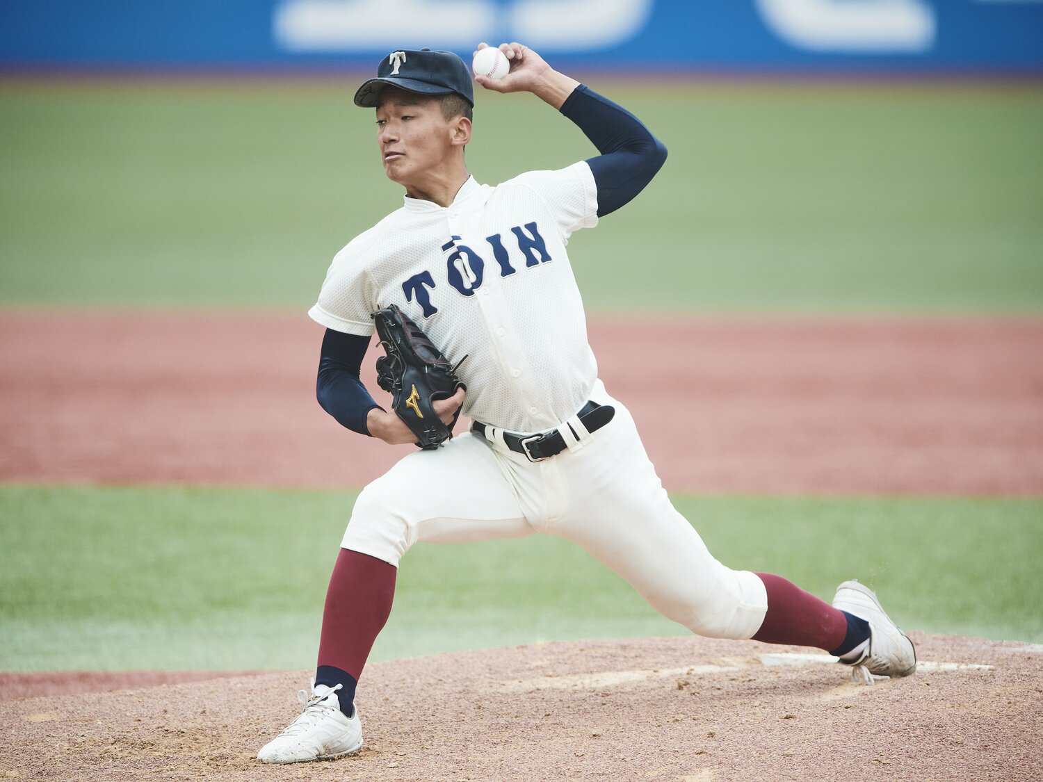 大阪桐蔭・前田悠伍 ©Yuki Suenaga