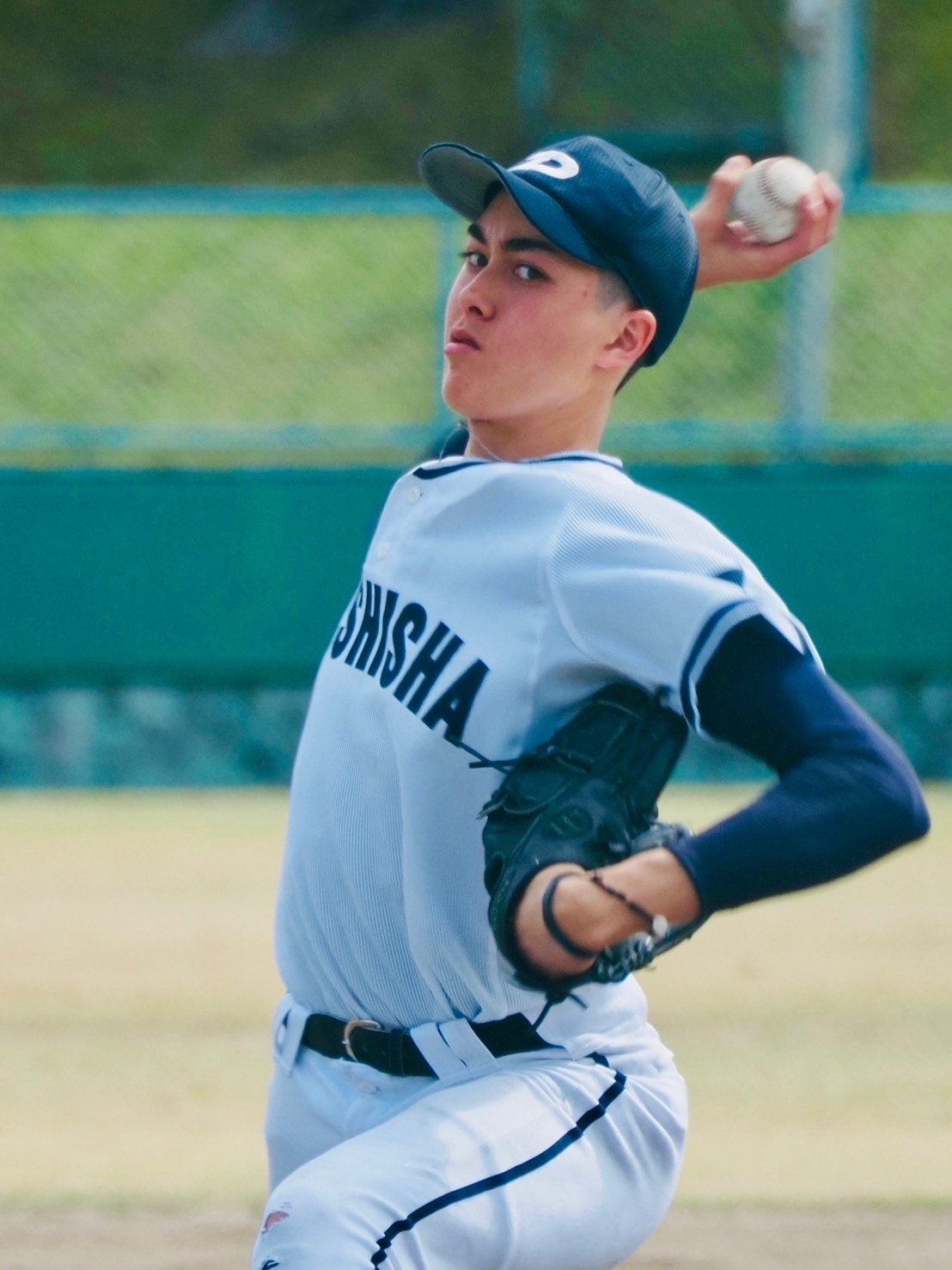 プレー中のレイモンド　※本人提供