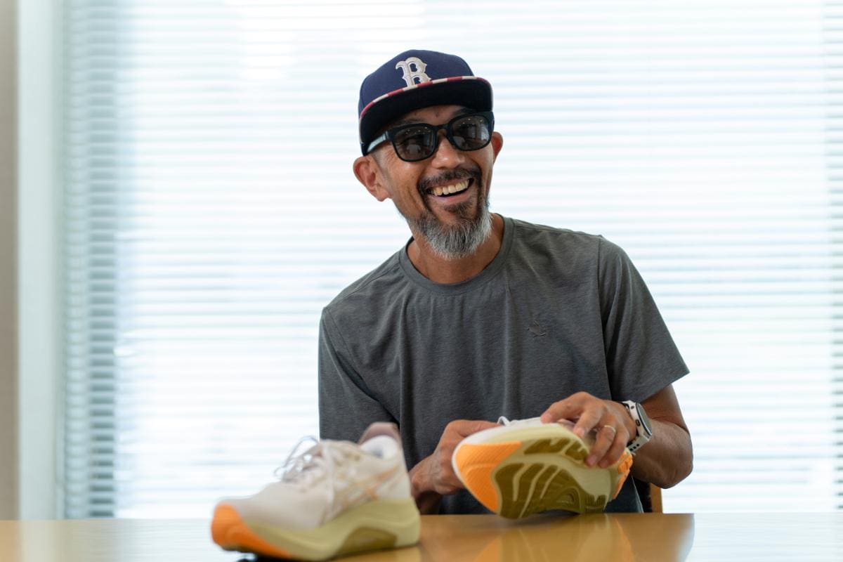 藤原岳久(ふじわら・たけひさ)/1971年生、神奈川県出身。FS☆ランニング代表。シューズアドバイザーとして知られ、ランニングシューズの選び方や走り方のコンサルティングを行なっている。東京マラソン2025では2時間38分38秒で完走を果たした。 「GEL-KAYANO」シリーズとも長い付き合いがある ©Shiro Miyake