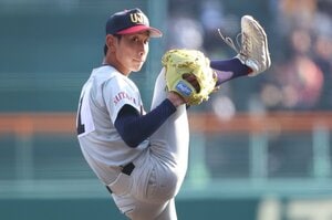 「遅い球が多くて…」センバツ“飛ばないバット”時代に現れた浦和実“初見殺しサウスポー”って何者？「アベレージは125キロ」超変則エースの正体