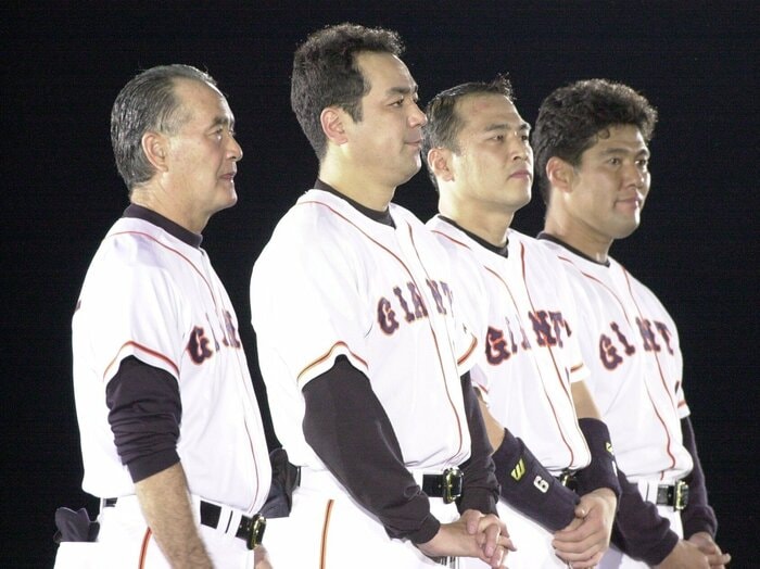 《追悼・長嶋茂雄さん》「俺の親父の最後の願いをかなえてくれて」扇の要・村田真一とエース・斎藤雅樹が語り合う「長嶋さんは太陽そのものだった」＜Number Web＞ photograph by JIJI PRESS