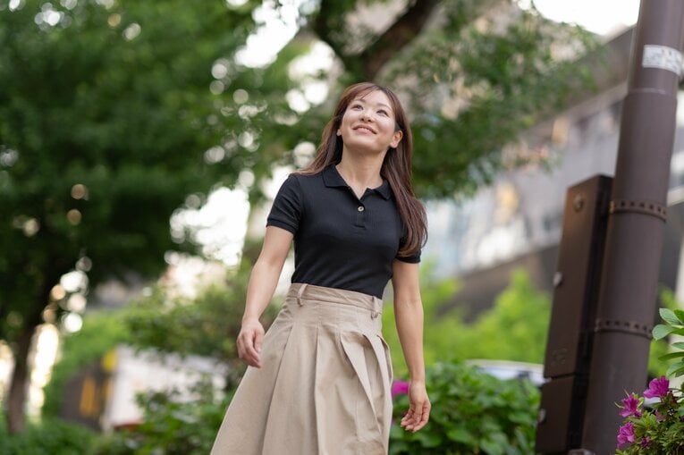 現在の吉田知那美さん　©Shiro Miyake