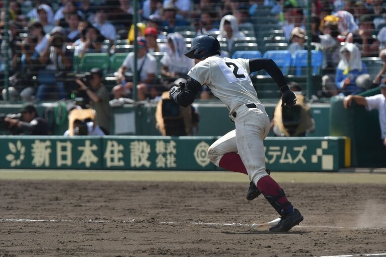 準決勝の対済美戦　©Hideki Sugiyama