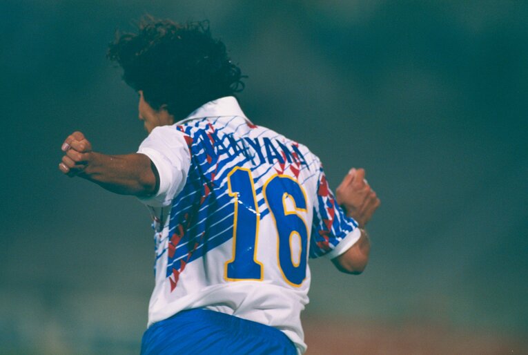 94年アメリカW杯アジア最終予選イラン戦　©Kazuaki Nishiyama