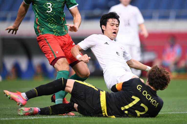 東京五輪では全6試合に出場も、疲労からか3位決定戦では精彩を欠いた　©Getty Images