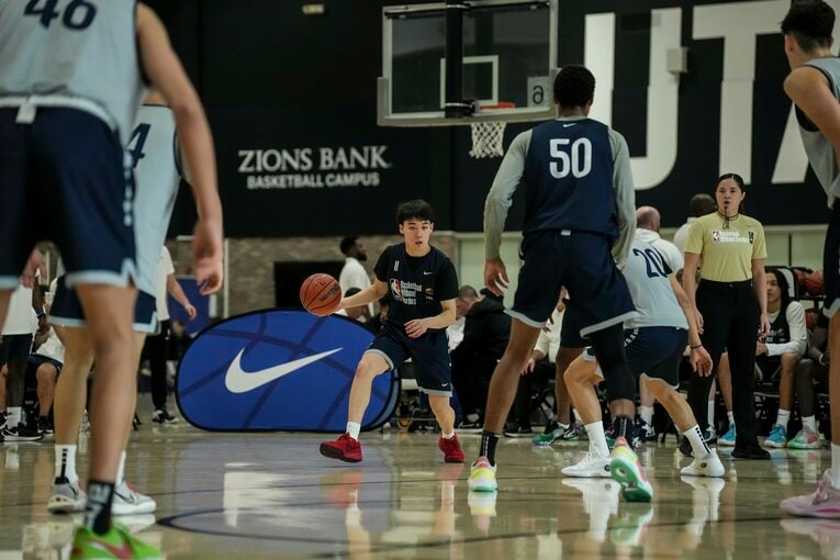 BWBグローバルキャンプの様子　©︎NBA