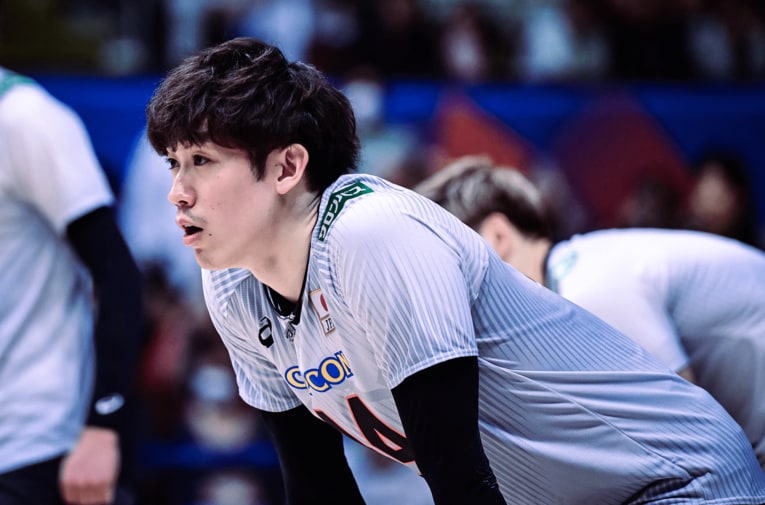 石川祐希（NVL中国戦）　©︎FIVB