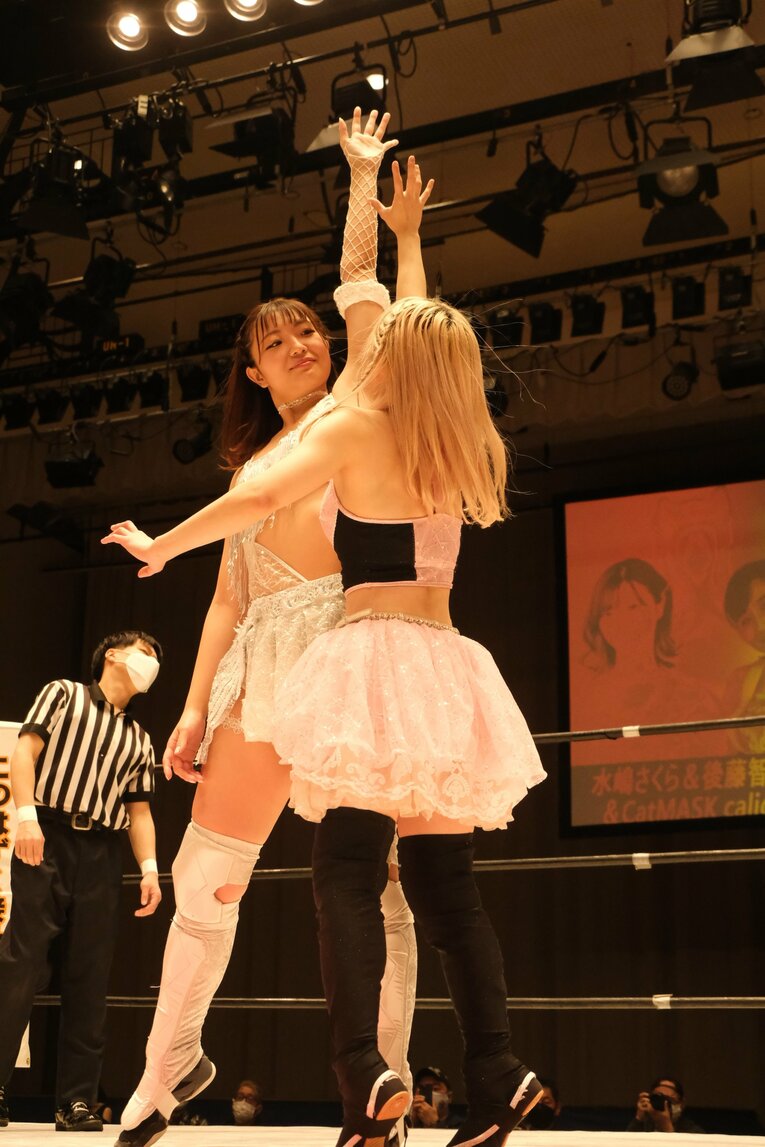 「立ってるだけで映える」173cmの“闘うグラドル女優”後藤智香がリングで見せる“華”と野心「四方から見てもらえるのがとにかく嬉しい」(38)