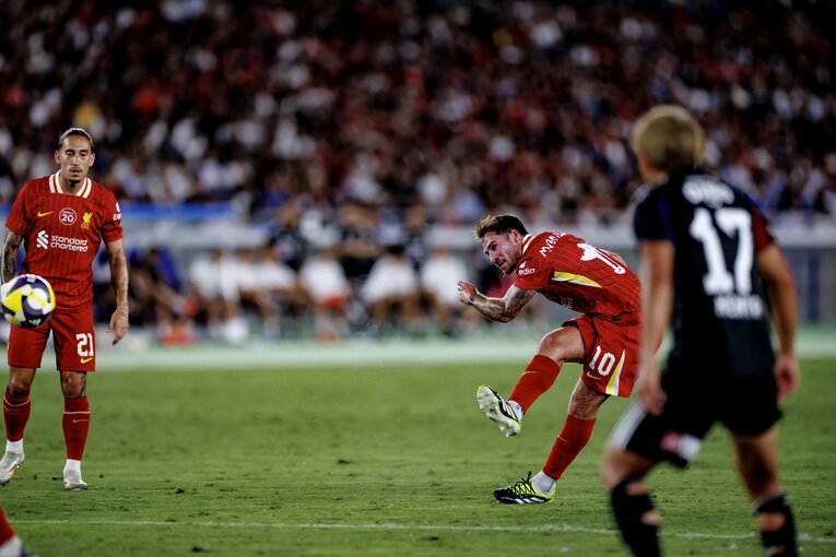 【リバプール日本遠征レア写真】　©Kiichi Matsumoto