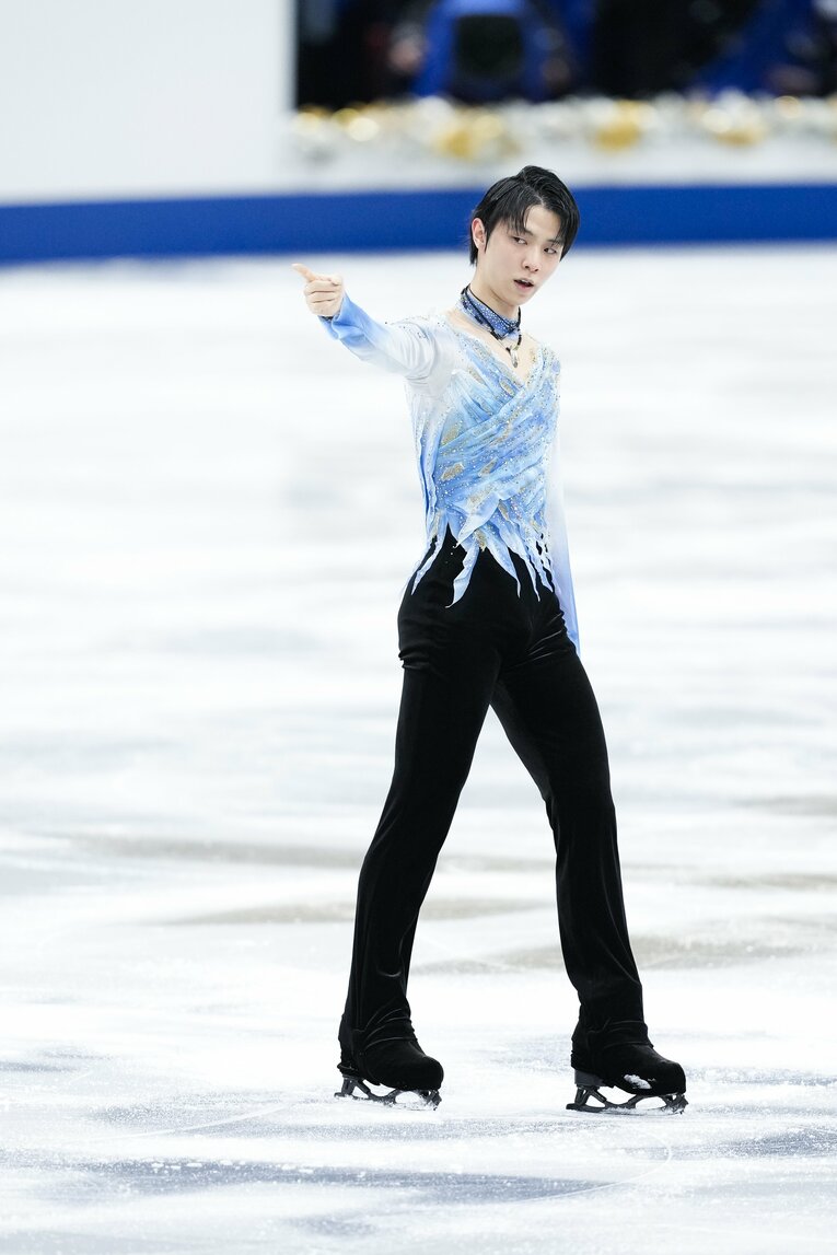 2021-2022シーズンのショートプログラム『序奏とロンド・カプリチオーソ』　©Asami Enomoto